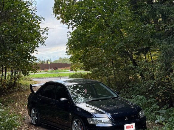 2002 Mitsubishi Lancer Evolution VII, синий - вид 22