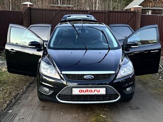 2009 Ford Focus II Рестайлинг, чёрный, 570000 рублей, вид 4
