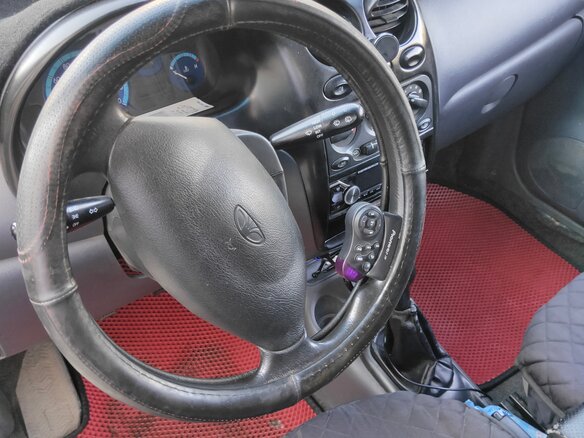 2008 Daewoo Matiz I Рестайлинг, синий, 130000 рублей - вид 6