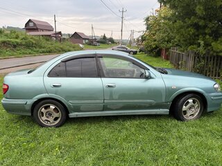 2001 Nissan Bluebird Sylphy I (G10), голубой, 275000 рублей, вид 4