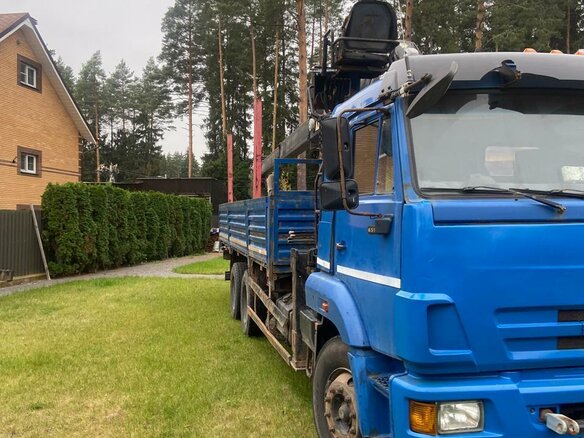 2013 КамАЗ 65117, синий, 3700000 рублей - вид 1