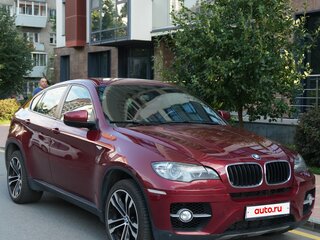 2008 BMW X6 35i 6-speed I (E71), красный, 1800000 рублей, вид 3