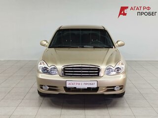2006 Hyundai Sonata ТагАЗ IV (EF) Рестайлинг, бежевый, 502000 рублей, вид 2