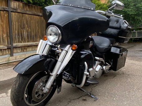 2008 Harley-Davidson Street Glide, чёрный, 700000 рублей, вид 1