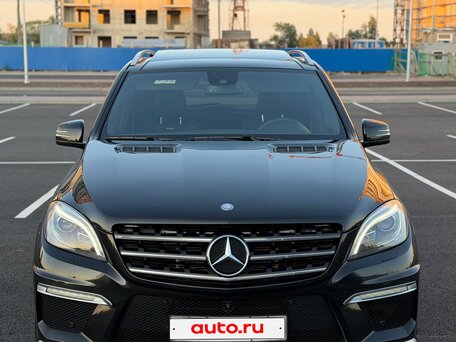 2014 Mercedes-Benz M-Класс AMG 63 AMG III (W166), чёрный, 2450000 рублей, вид 2