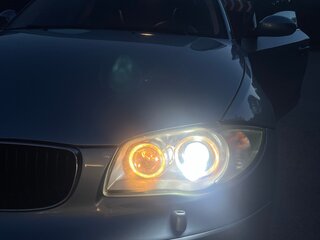 2009 BMW 1 серии 120i I (E81/E82/E87/E88) Рестайлинг, голубой, 1150000 рублей, вид 3