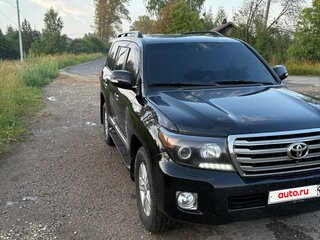 2014 Toyota Land Cruiser 200 Series Рестайлинг 1, чёрный, 3300000 рублей, вид 5