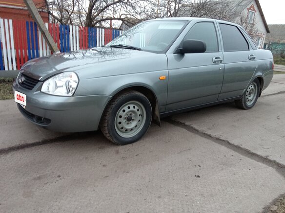 2011 Lada (ВАЗ) Priora I, серый, 560000 рублей - вид 6