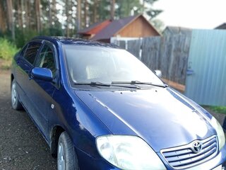 2005 Toyota Corolla IX (E120, E130) Рестайлинг, синий, 380000 рублей, вид 3