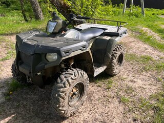2013 Polaris Sportsman 800, зелёный, 400000 рублей, вид 3
