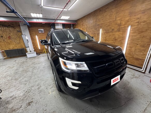 2017 Ford Explorer V Рестайлинг, чёрный, 3250000 рублей - вид 2