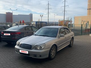 2008 Hyundai Sonata ТагАЗ IV (EF) Рестайлинг, серебристый, 530000 рублей, вид 3