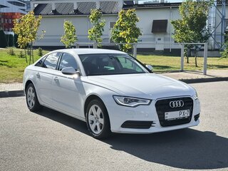 2014 Audi A6 IV (C7), белый, 1370000 рублей, вид 3