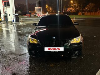 2005 BMW 5 серии 525i V (E60/E61), чёрный, 890000 рублей, вид 1