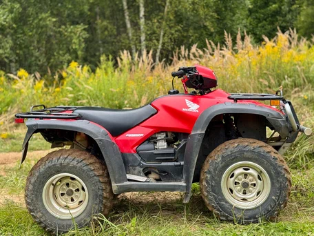 2008 Honda TRX 500 (Foreman), красный, 750000 рублей, вид 2
