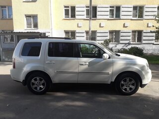 2014 Honda Pilot II Рестайлинг, белый, 2300000 рублей, вид 4
