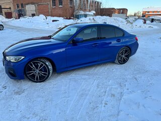 2020 BMW 3 серии 330d xDrive VII (G2x), синий, 4200000 рублей, вид 5