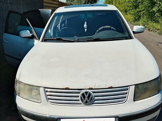 1998 Volkswagen Passat B5, белый, 250000 рублей, вид 2