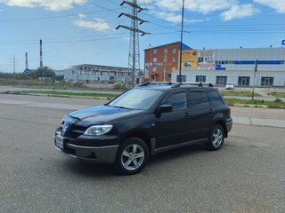 2008 Mitsubishi Outlander I, чёрный, 1020000 рублей, вид 1
