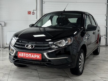 2019 Lada (ВАЗ) Granta I Рестайлинг, чёрный, 639000 рублей, вид 2