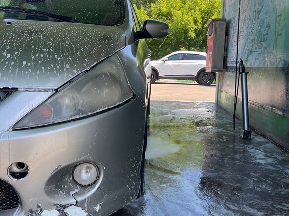 2006 Mitsubishi Grandis I, серебристый, 580000 рублей - вид 33