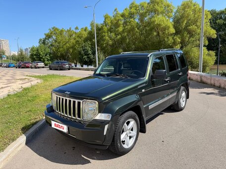 2010 Jeep Cherokee IV (KK), зелёный, 1130000 рублей, вид 1