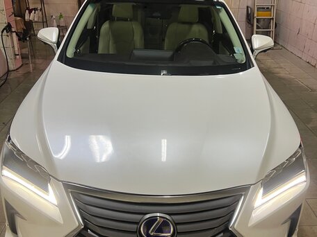2017 Lexus RX 450h IV, белый, 4650000 рублей, вид 3