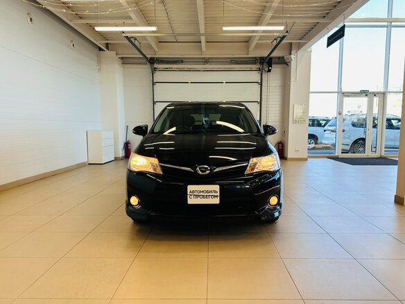2012 Toyota Corolla Fielder XI (E160, E170, E180), чёрный - вид 9