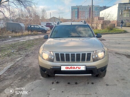 2013 Renault Duster I, бежевый, 880000 рублей, вид 1