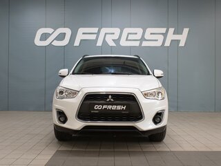 2013 Mitsubishi ASX I Рестайлинг, белый, 930000 рублей, вид 3