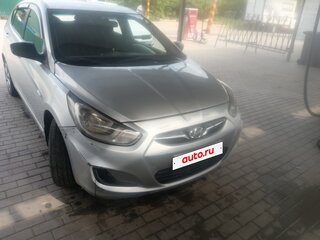 2011 Hyundai Solaris I, серый, 460000 рублей, вид 1