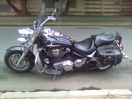 2006 Kawasaki VN2000 Vulcan, чёрный, 815000 рублей, вид 1