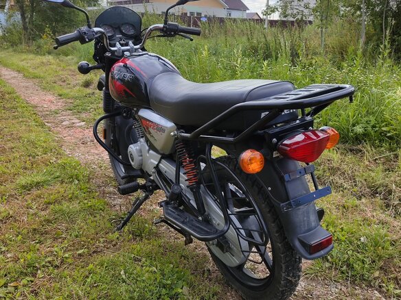 2023 Bajaj Boxer BM 125, чёрный, 100000 рублей - вид 5