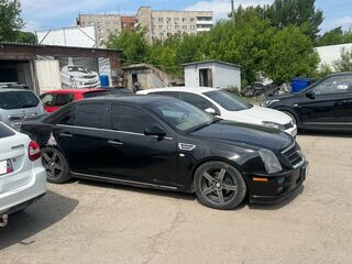 2008 Cadillac STS I Рестайлинг, чёрный, 350000 рублей, вид 1