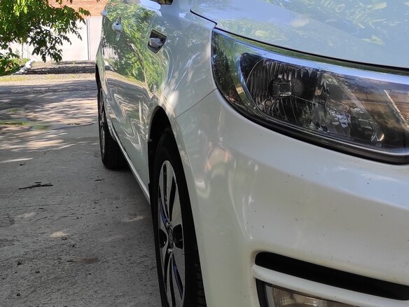 2017 Kia Rio III Рестайлинг, белый, 1320000 рублей - вид 7