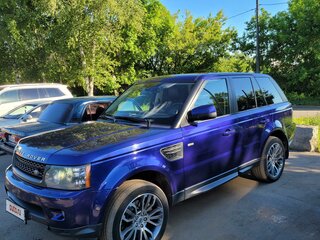 2010 Land Rover Range Rover Sport I Рестайлинг, синий, 1550000 рублей, вид 1