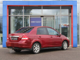 2007 Nissan Tiida I, красный, 365000 рублей, вид 3