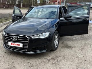 2015 Audi A6 IV (C7) Рестайлинг, чёрный, 1990000 рублей, вид 1