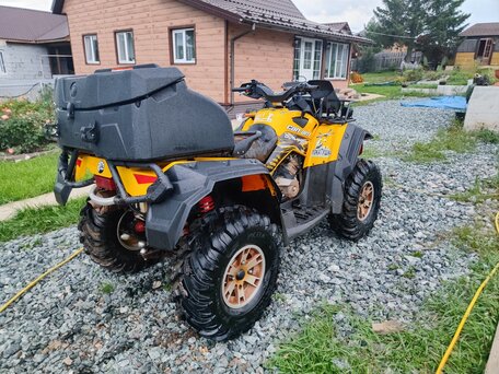 2007 BRP Can-Am Outlander MAX 650, жёлтый, 650000 рублей, вид 4