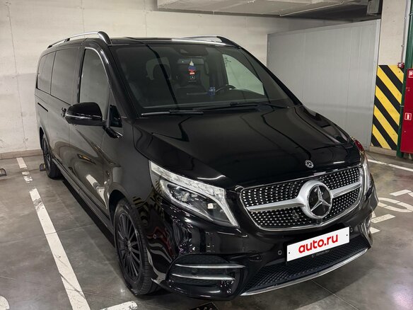 2019 Mercedes-Benz V-Класс Extra Long 250 d экстра длинный III (W447) Рестайлинг, чёрный, 5950000 рублей - вид 14