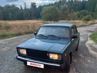 2002 Lada (ВАЗ) 2107, синий, 100000 рублей, вид 2