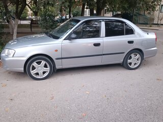 2006 Hyundai Accent ТагАЗ II, серый, 350000 рублей, вид 4