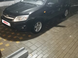 2014 Lada (ВАЗ) Granta I, чёрный, 360000 рублей, вид 1