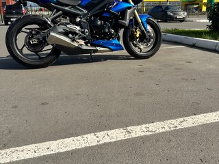 2013 Triumph Street Triple, синий, 600000 рублей, вид 1