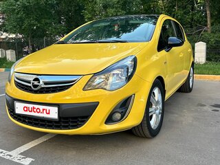 2012 Opel Corsa D Рестайлинг II, жёлтый, 560000 рублей, вид 2