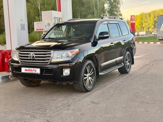 2014 Toyota Land Cruiser 200 Series Рестайлинг 1, чёрный, 3500000 рублей, вид 1