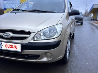 2007 Hyundai Getz I Рестайлинг, бежевый, 370000 рублей, вид 2