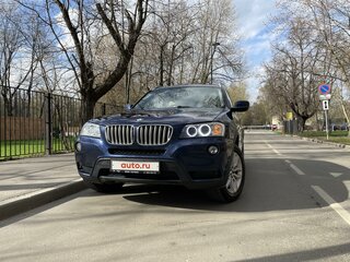 2012 BMW X3 28i xDrive II (F25), синий, 1300000 рублей, вид 1