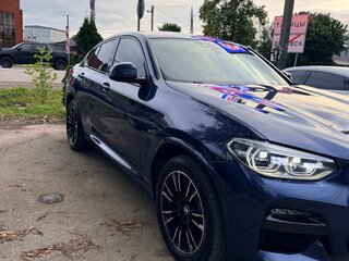 2021 BMW X4 20i II (G02), синий, 5100000 рублей, вид 3