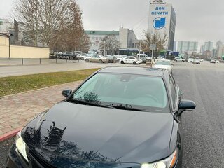 2020 Toyota Camry US Market VIII (XV70), синий, 2200000 рублей, вид 4